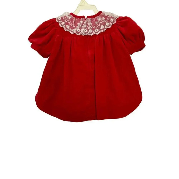 Coming Things Kid's Girl Red Short Sleeve Crew Neck Pullover Dress Size 12 - Picture 2 of 9